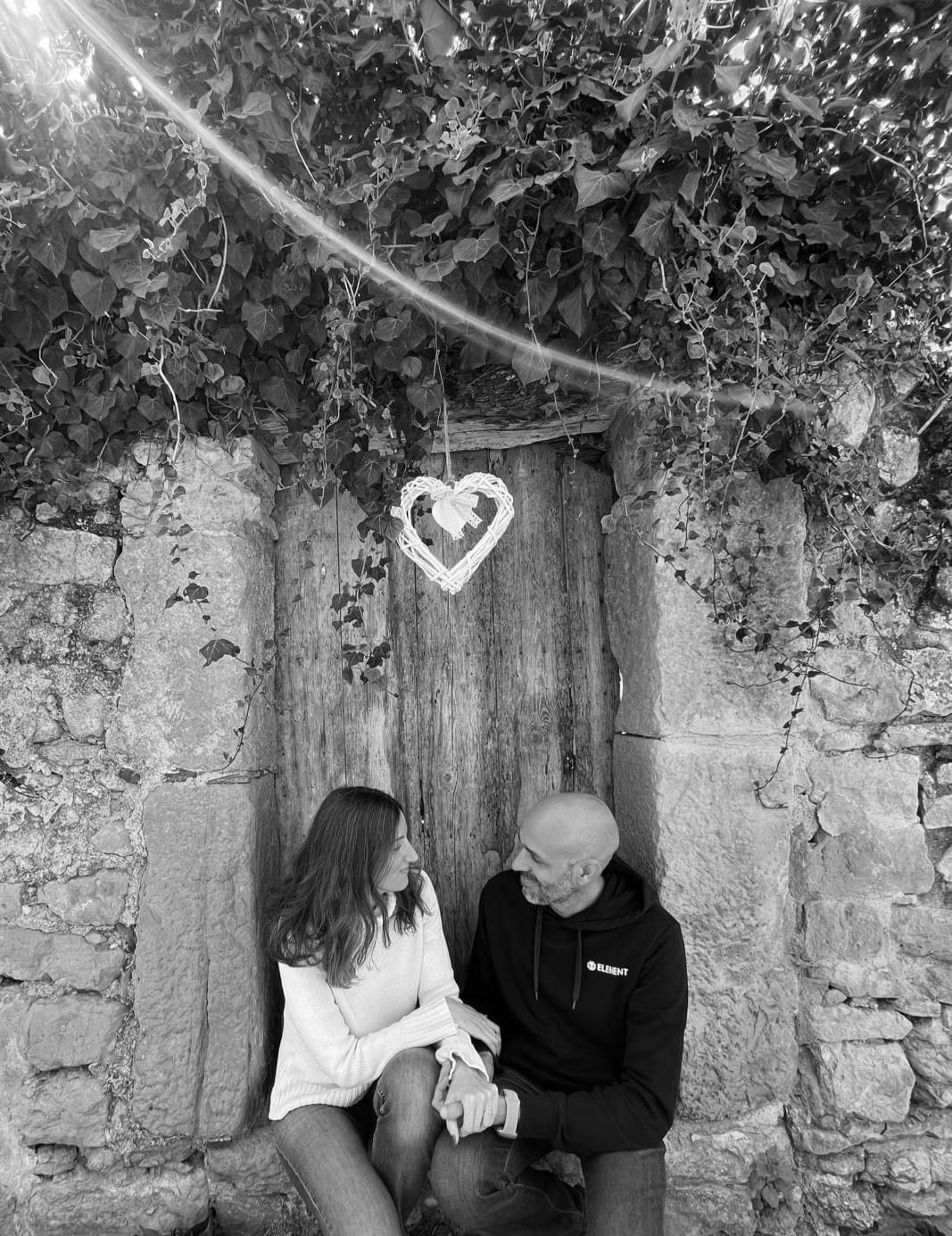 Foto de los novios